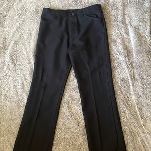 Black wrangler dress pants 36 x 32